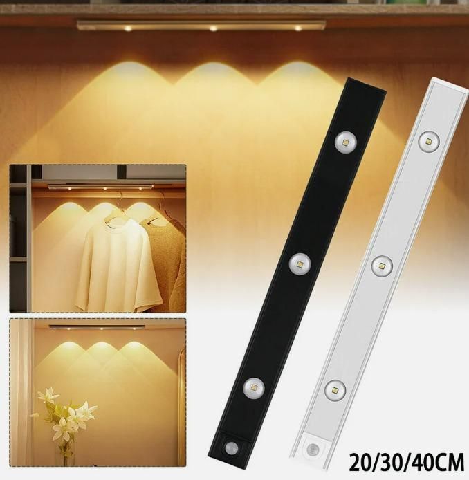 LED PIR Motion Sensor Cabinet  With USB Rechargeble 1tdhsw-7c
