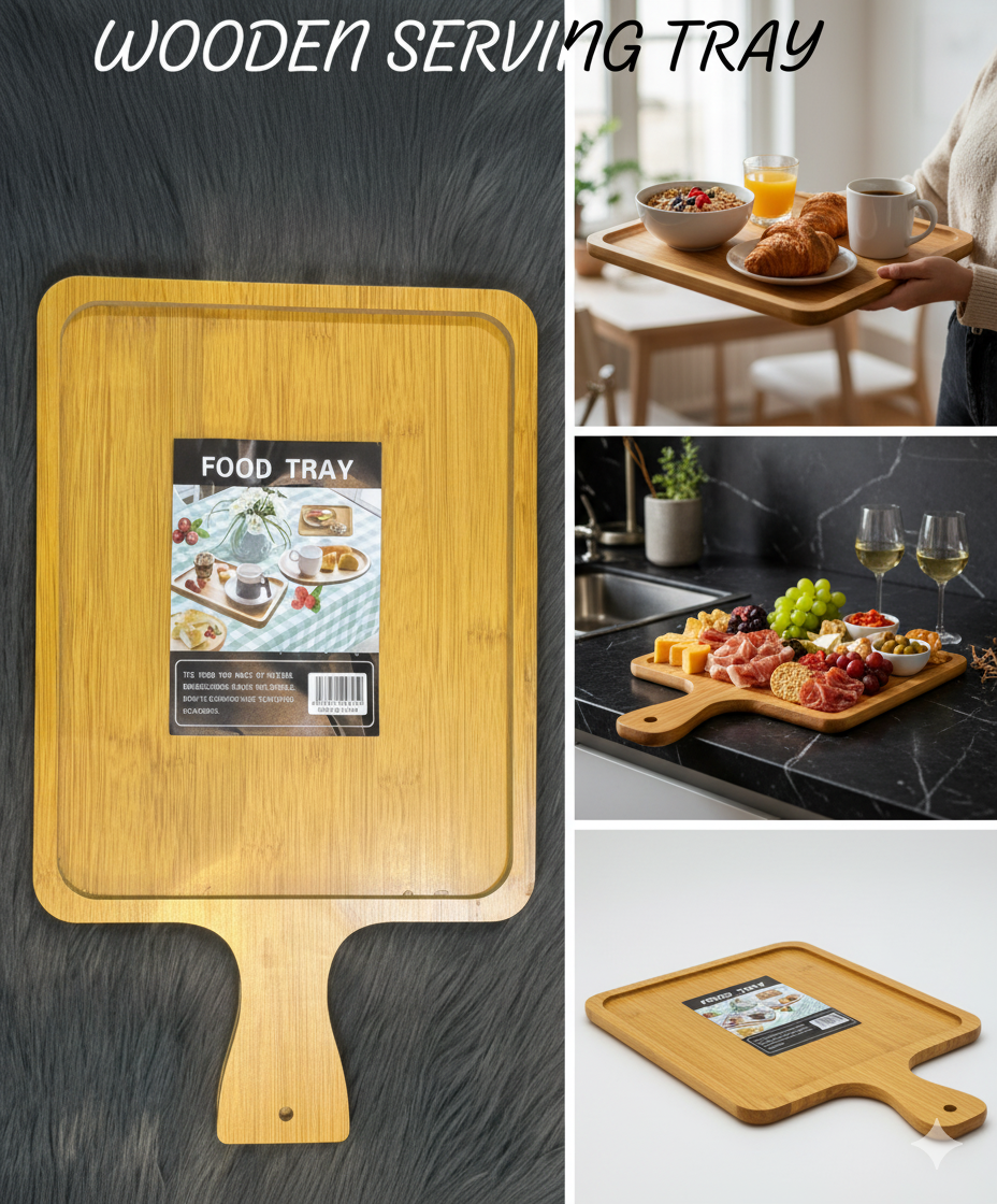 Wooden MDF Serving/Packaging Tray ONE3 Novelty