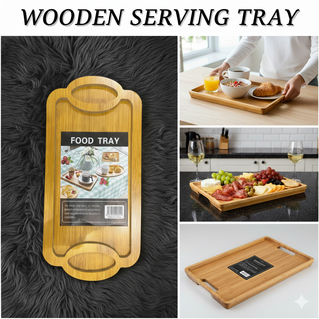 Wooden MDF Serving/Packaging Tray ONE3 Novelty